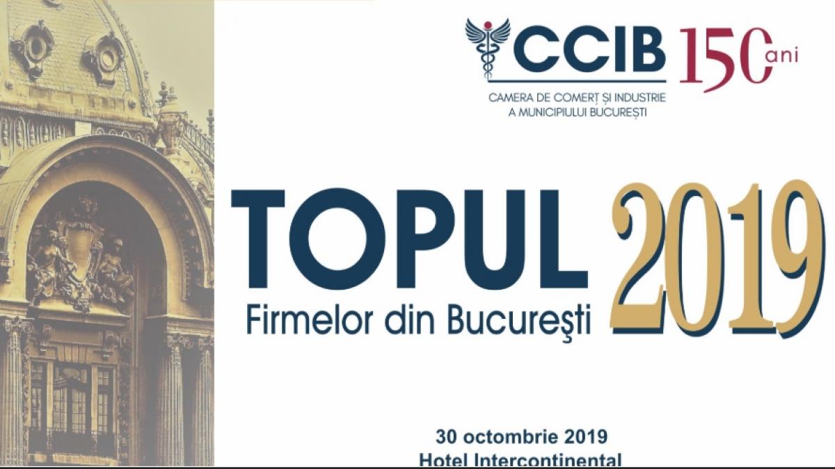 editia a xxvi a a topului firmelor din bucuresti sub semnul recunoasterii si promovarii