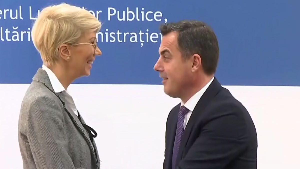 raluca turcan face zid pentru ministrul ion stefan cum a luat cuvantul in locul lui video