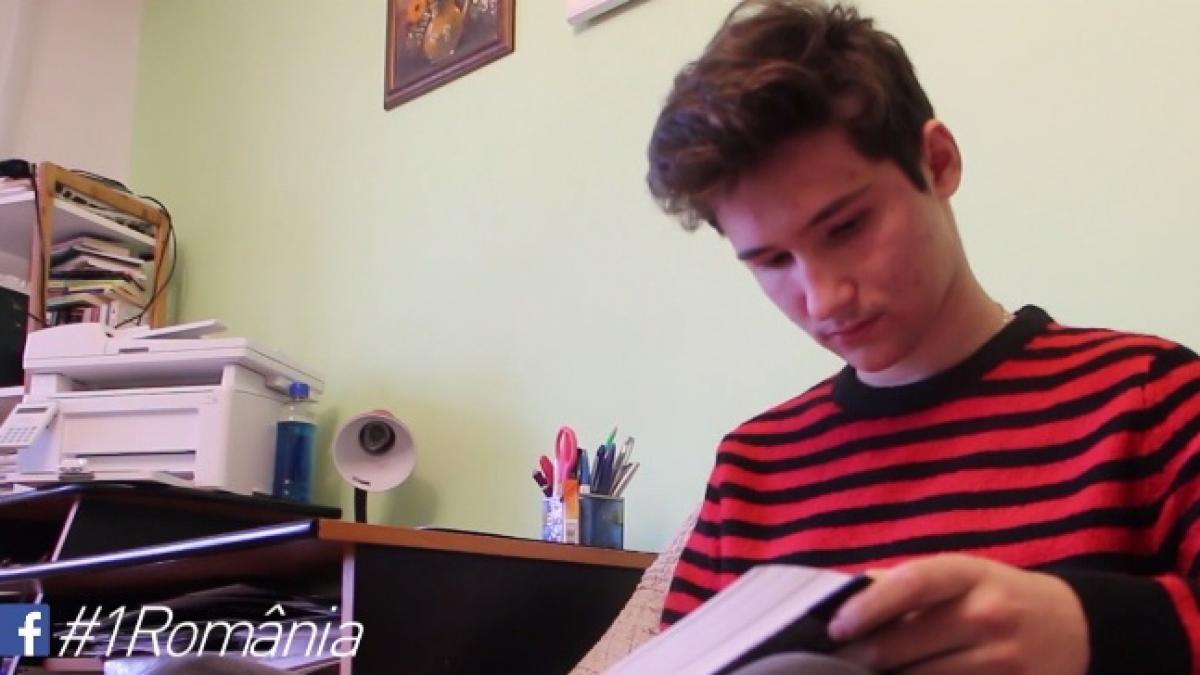 1 romania mihai olteanu un elev de 16 ani din ramnicu sarat finalist in concursul 1 romania