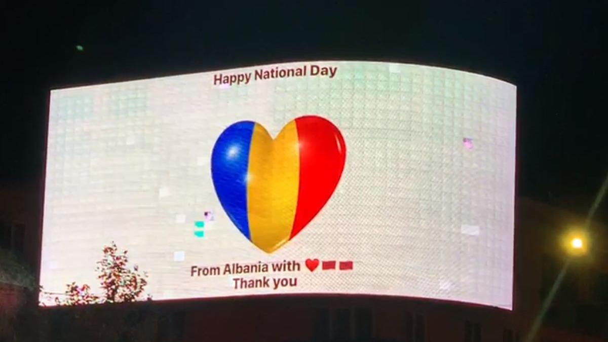 albania surpriza emotionanta de ziua nationala a romaniei foto