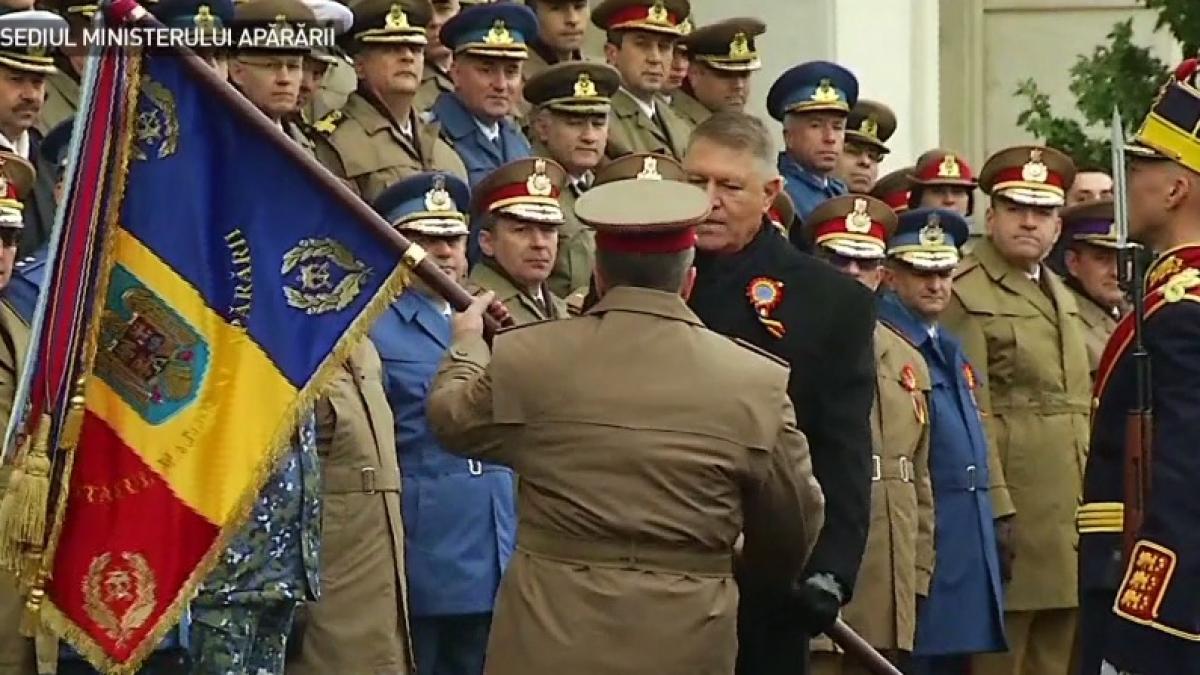 noul sef al statului major al apararii a fost investit de presedintele klaus iohannis