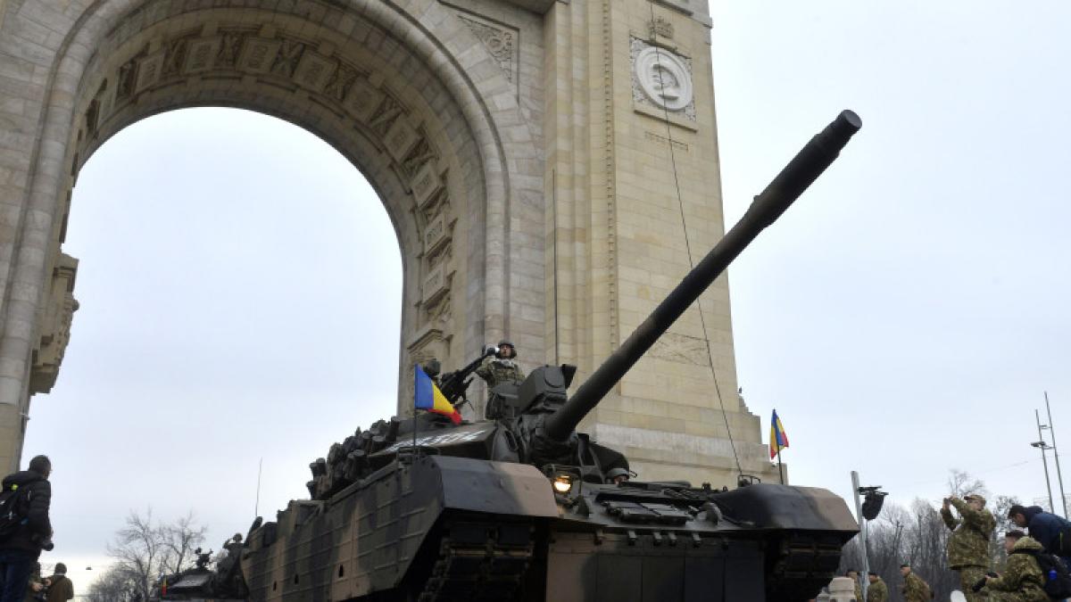 parada militara impresionanta in capitala de ziua nationala a romaniei