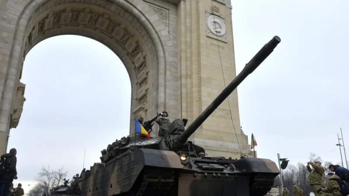 parada militara impresionanta in capitala de ziua nationala a romaniei
