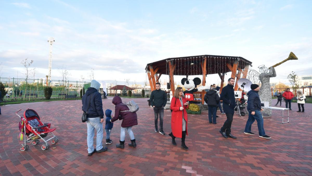 cel mai nou parc din bucuresti a fost inaugurat