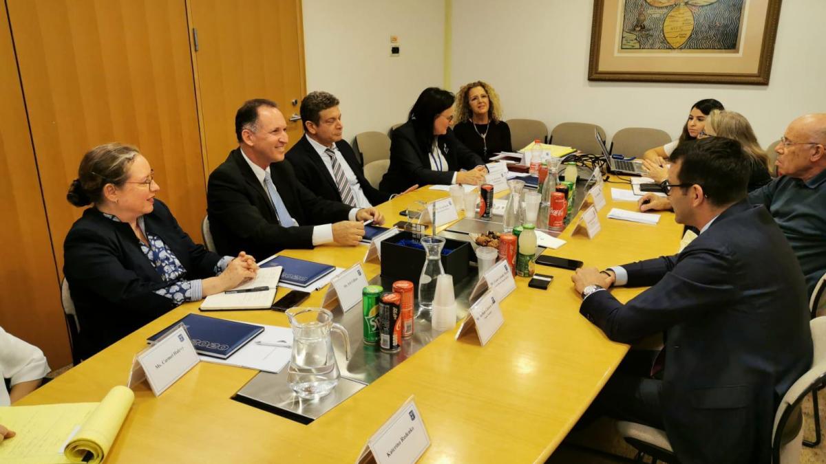 cezar marin director general adjunct roaid acord cu agentia israelului de cooperare internationala