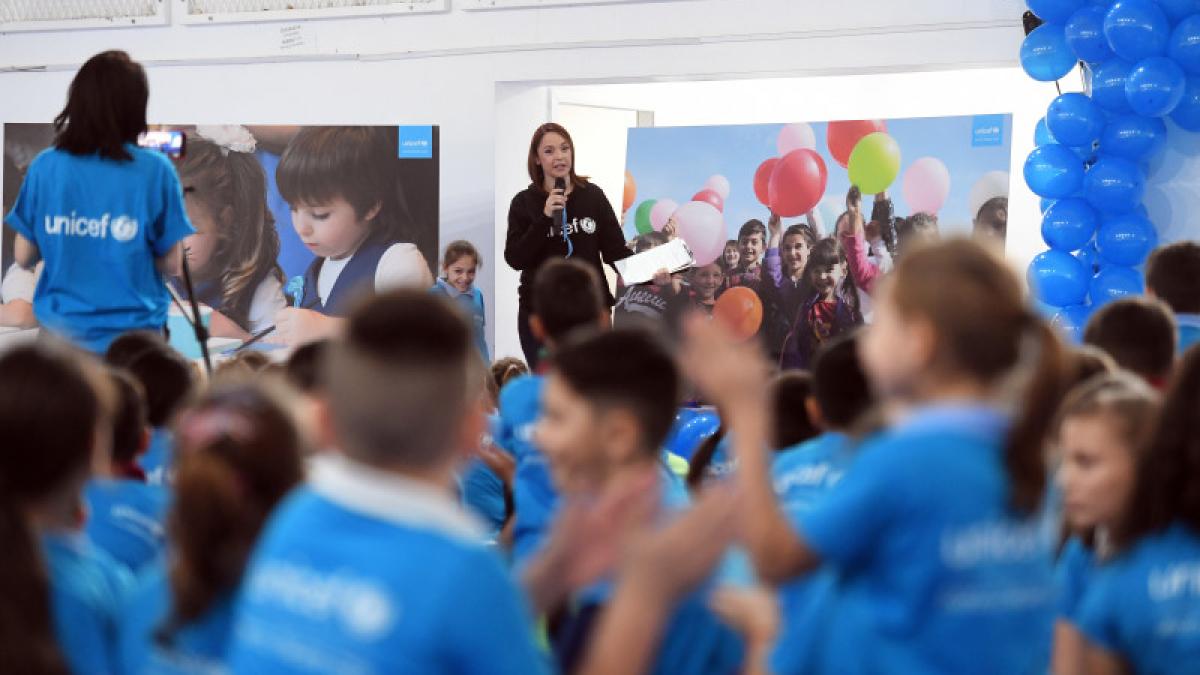 andreea marin la sinteza zilei unicef apara drepturile copiilor in intreaga lume