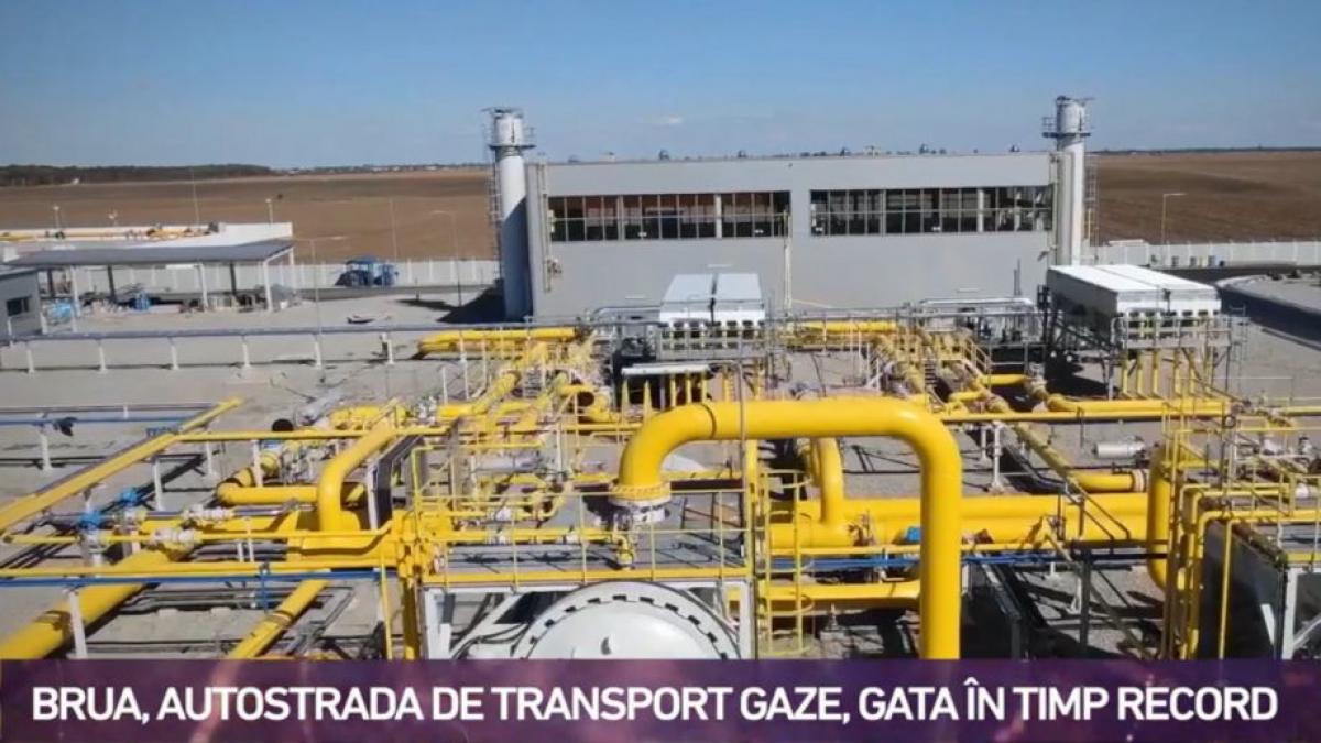 romani care dezvolta romania brua autostrada de transport de gaze gata in timp record
