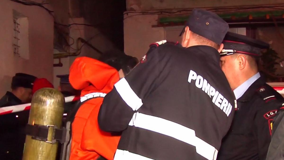 bloc evacuat de urgenta alarma chimica