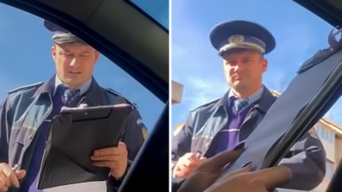 luminita a fost oprita in trafic de sotul ei politist insa ce a urmat este de a dreptul halucinant