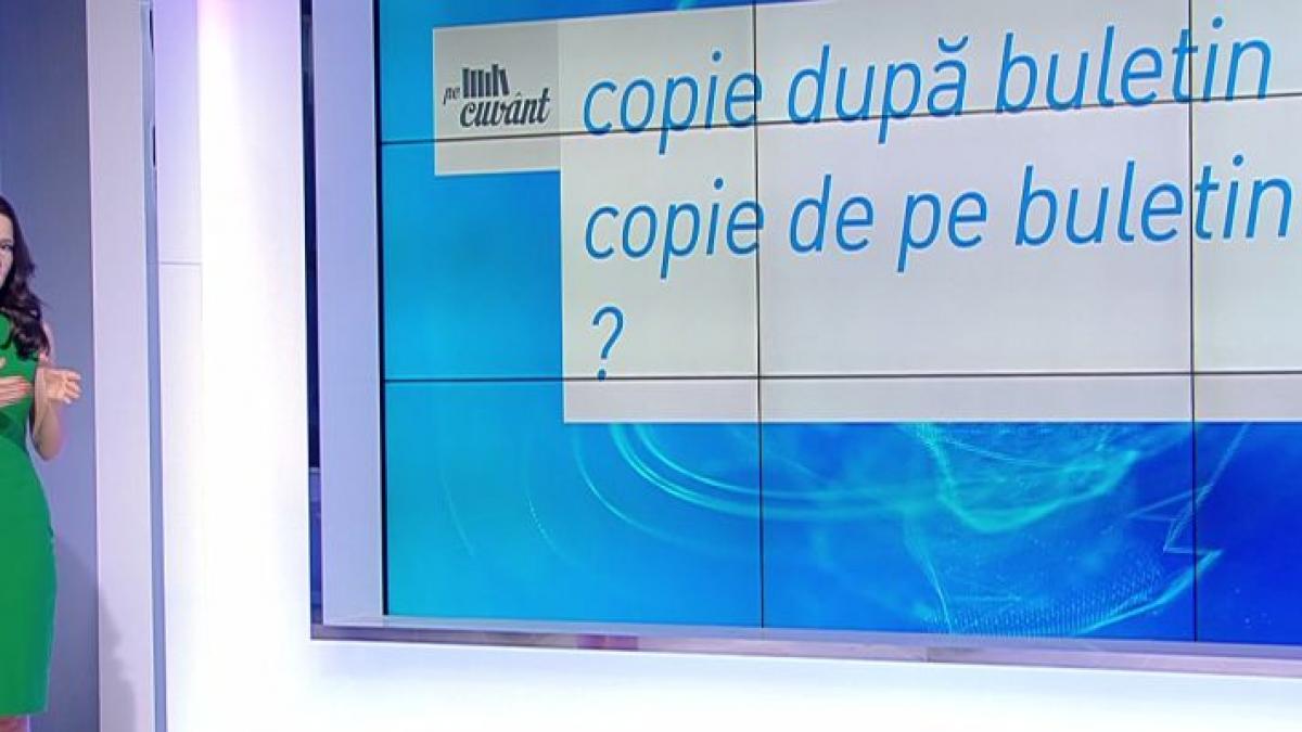 pe cuvant cu ana iorga cum sa folosim corect dupa si de pe