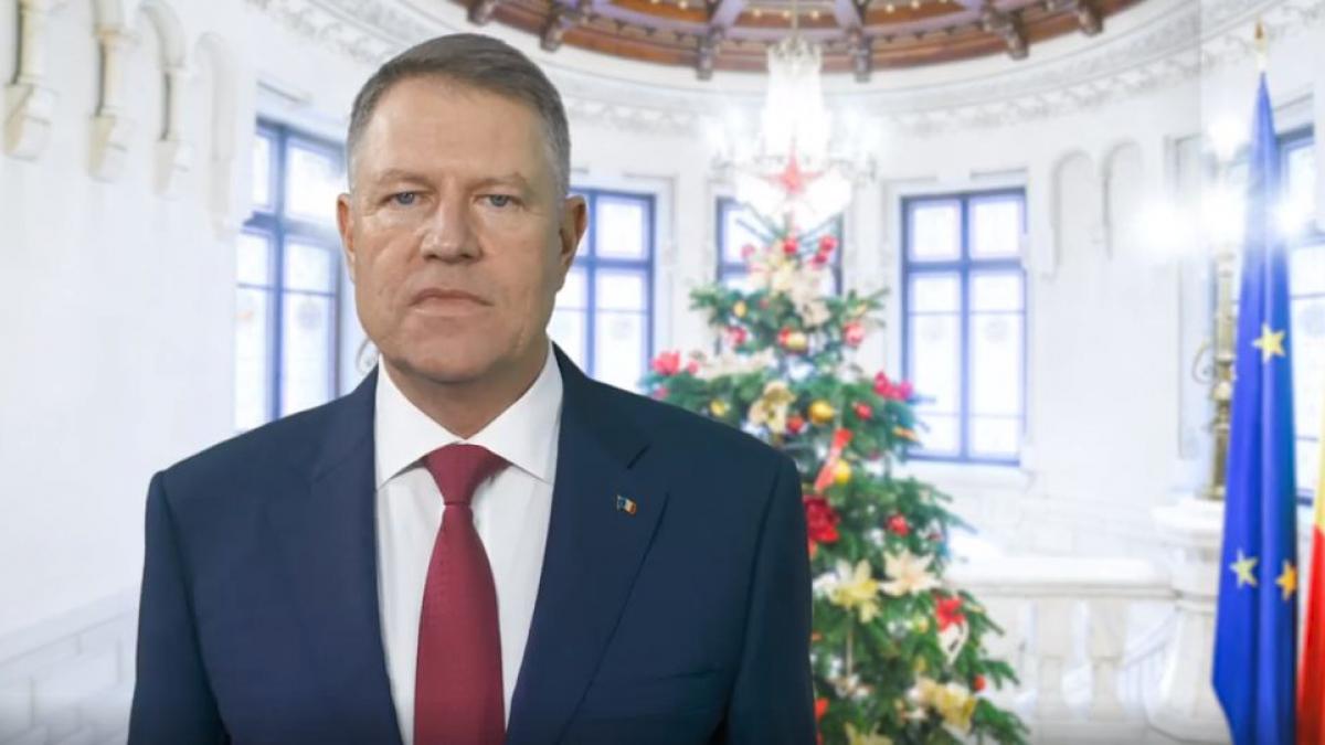 klaus iohannis mesaj de craciun pentru romani sa ne regasim credinta in puterea de a fi mai buni in