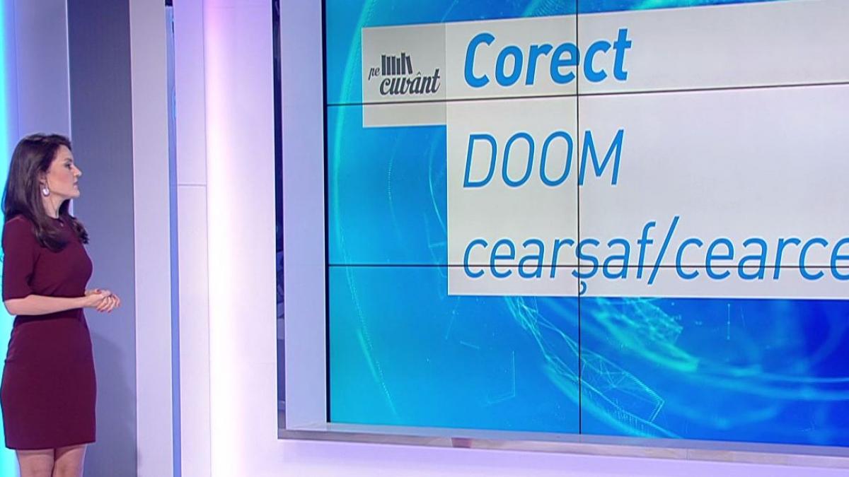 pe cuvant cu ana iorga surprize in scrierea cuvintelor diseara si cearsaf