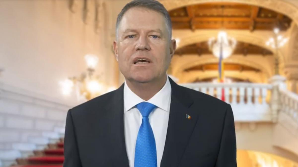 mesajul presedintelui klaus iohannis de anul nou am incredere ca vom ramane insufletiti de visul