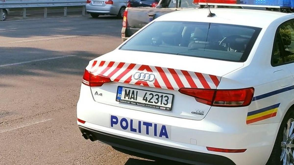 accident cu masina de politie pe valea prahovei cand depasea coloana de masini pe contrasens