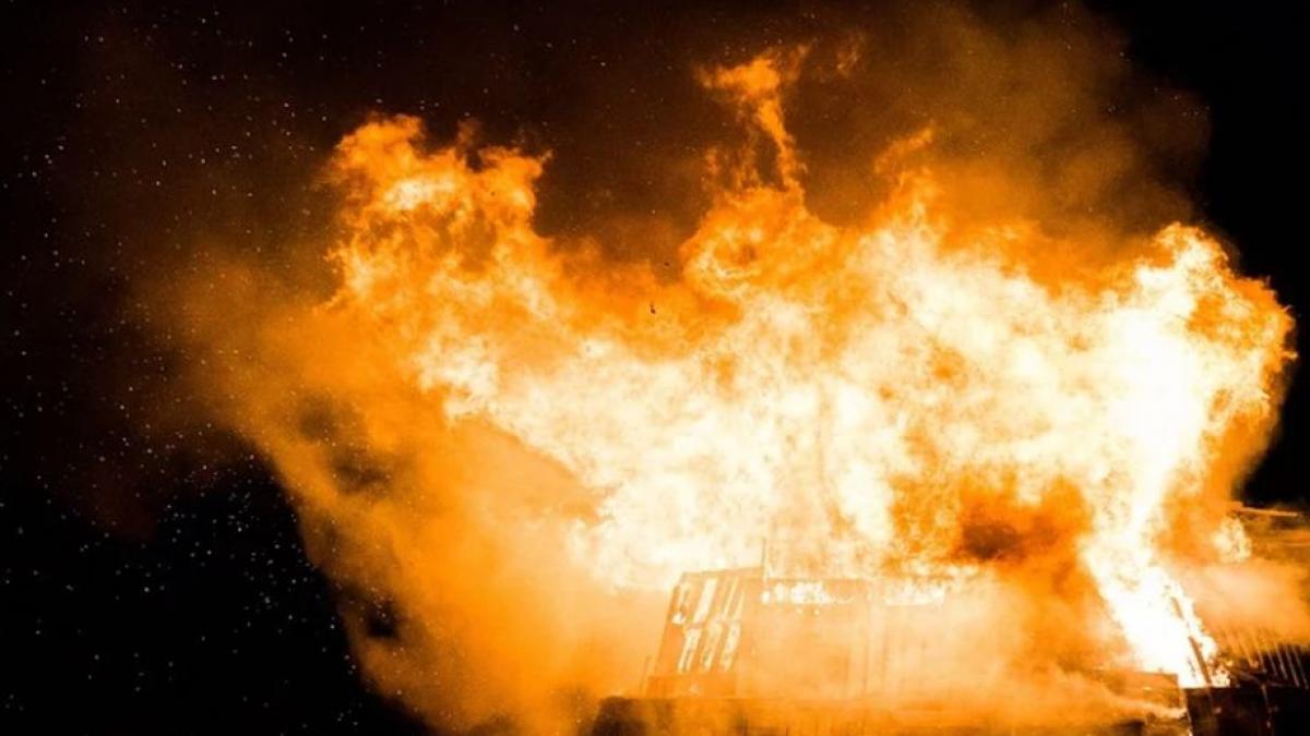cabana socrului vicepresedintelui cj maramures incendiata