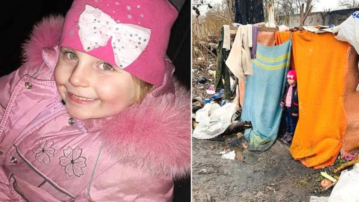 fetita abandonata la groapa de gunoi de propriul tata in ziua craciun anastasia s a hranit cu