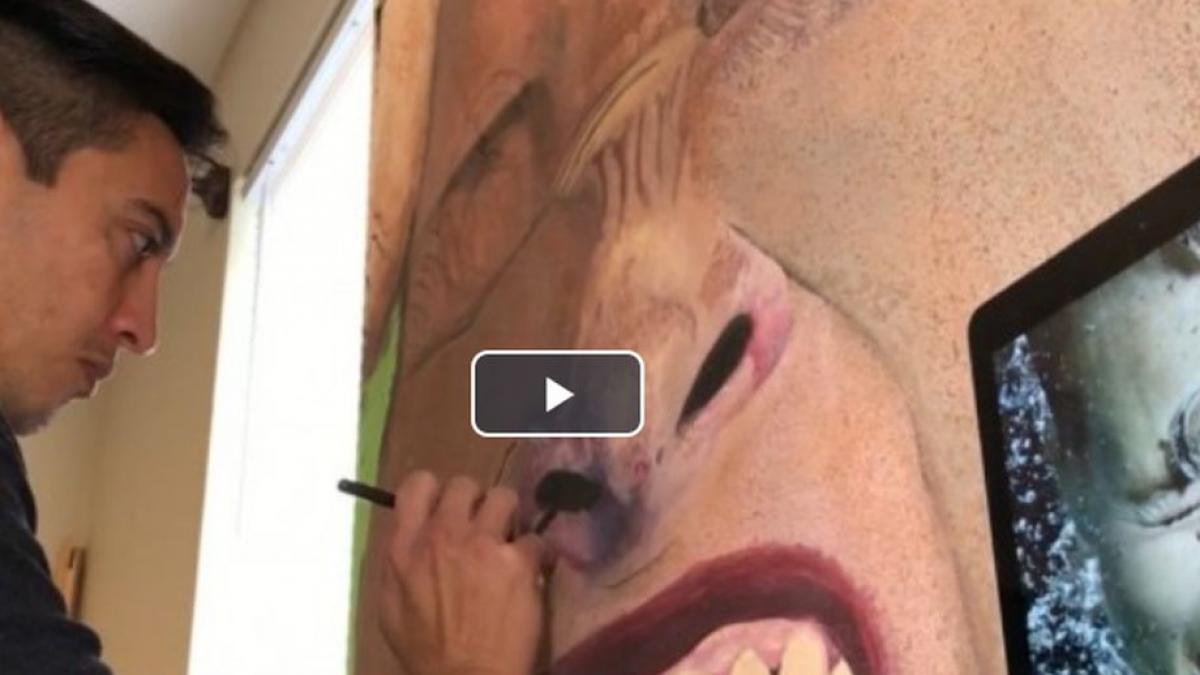 dupa un accident care aproape l a ucis un tanar s a trezit peste noapte pictor iata povestea lui