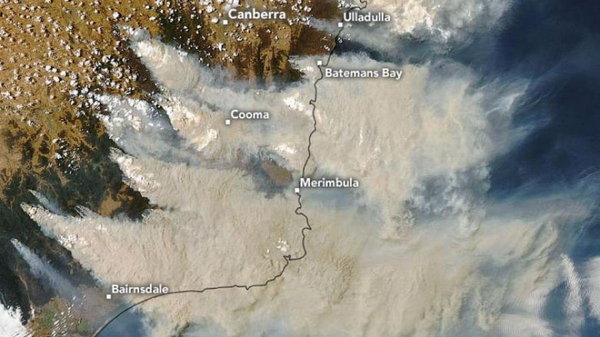 fumul incendiilor din australia a traversat pacificul si a ajuns in chile si argentina