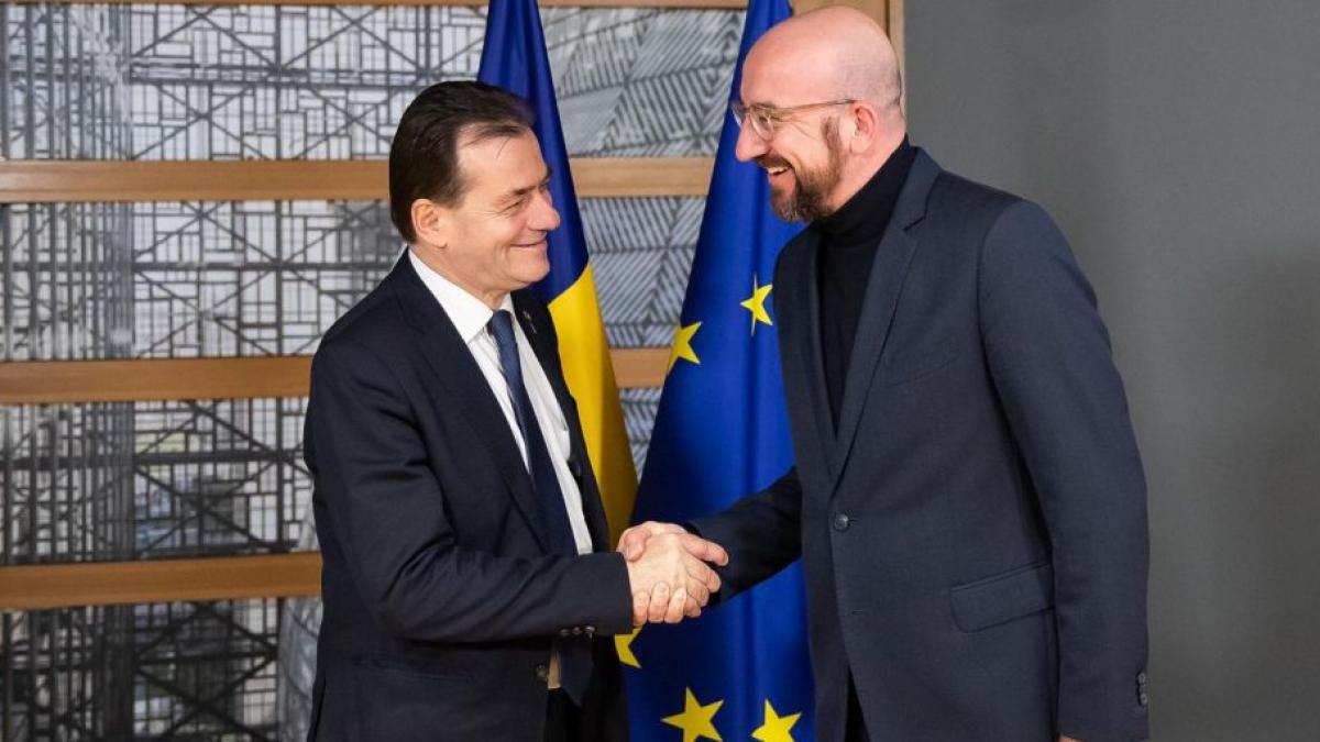 ludovic orban la intalnirea cu presedintele consiliului european romania sprijina deplin promovarea