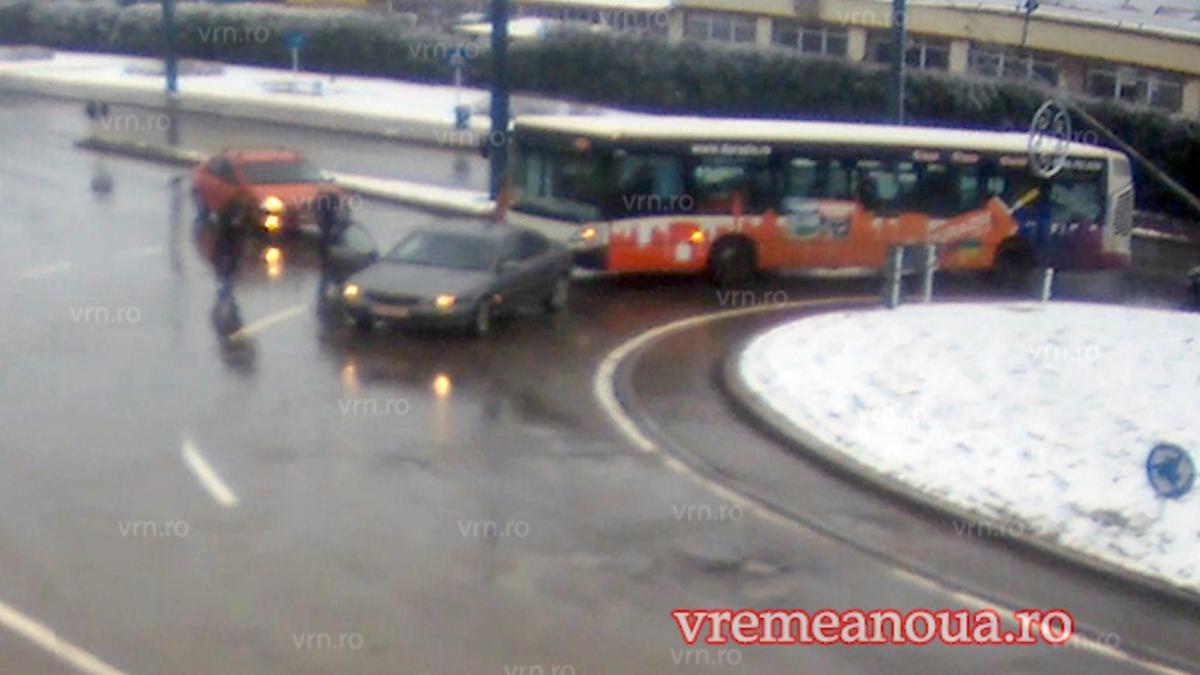 se afla intr o intersectie la iesirea din municipiul vaslui cand a vazut ceva de a dreptul