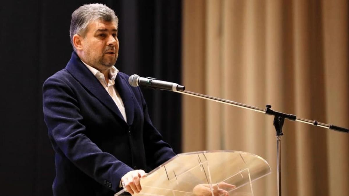 marcel ciolacu primit ca un superstar la buzau intr o atmosfera de spectacol