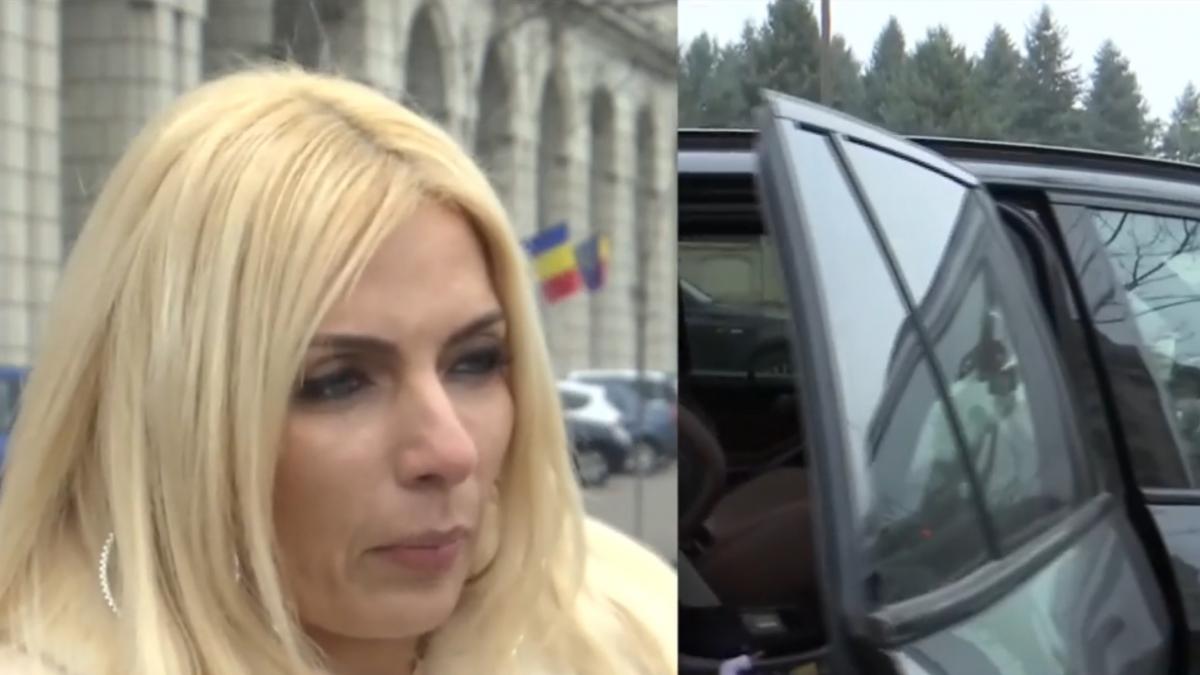 masina laurei vicol avocata lui bebino vandalizata in fata instantei