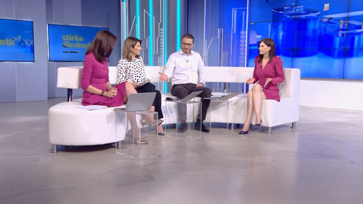 moment inedit in platoul antenei 3 cum a fost surprinsa violeta moroianu