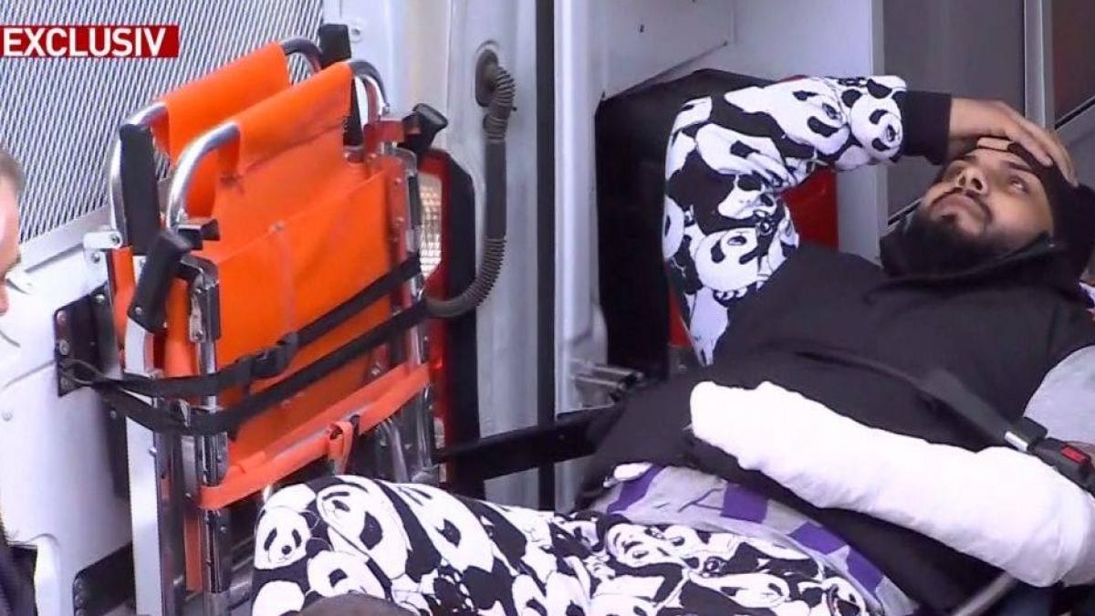 celebrul interlop bebino liderul clanului sportivilor a fost adus in fata judecatorilor pe targa