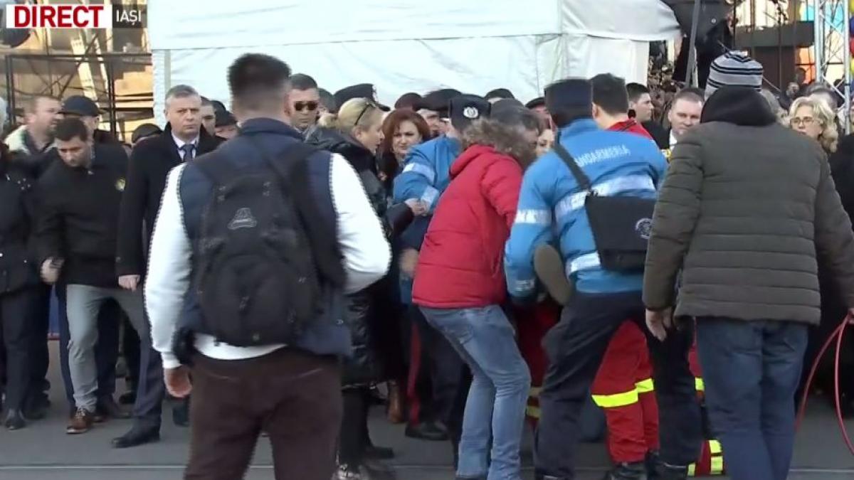 incident la iasi la manifestarile organizate cu ocazia unirii principatelor romane o persoana a