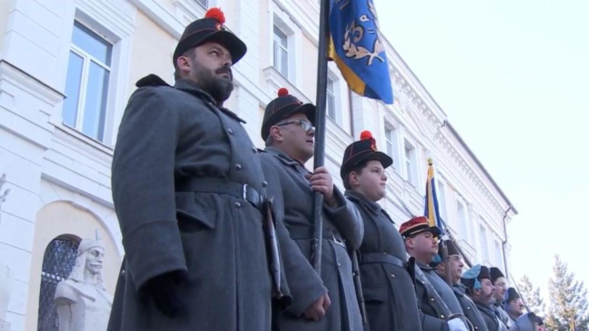 reconstituire istorica de ziua unirii