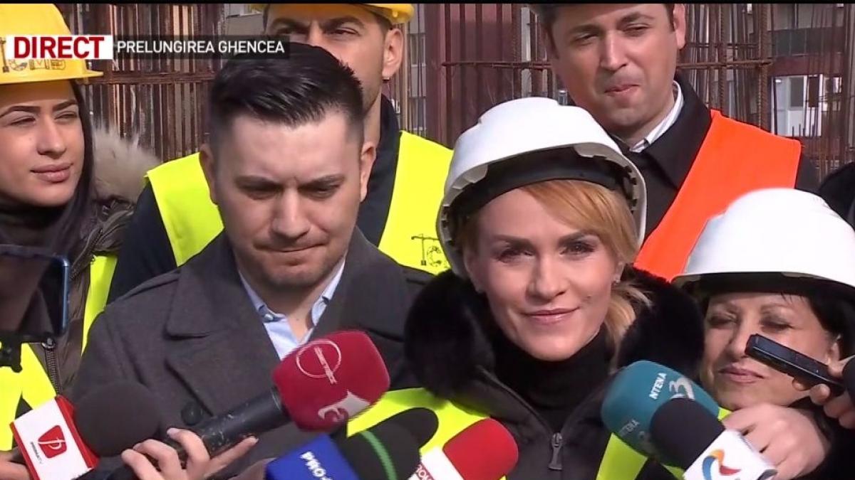 gabriela firea pe santierul cartierului social din ghencea cum raspunde la atacurile lui ludovic