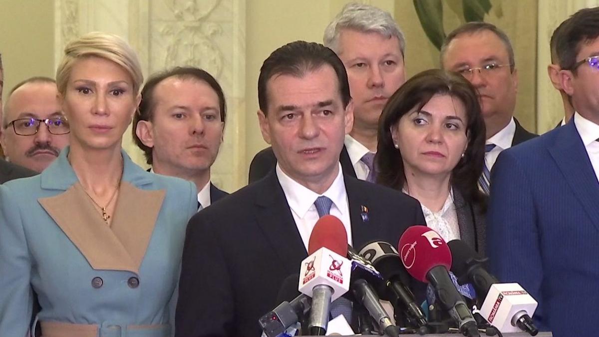 ludovic orban dupa demiterea guvernului suntem mandri de ce am facut am fost judecat de o alianta