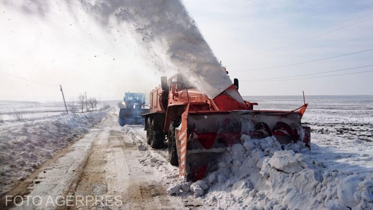 iarna a facut ravagii in romania sunt drumuri inchise si trenuri anulate sau cu intarzieri de sute