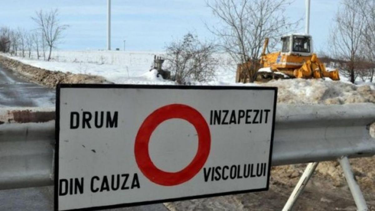 starea drumurilor dupa codul rosu de ninsoare si viscol situatia traficului la ora 12 40