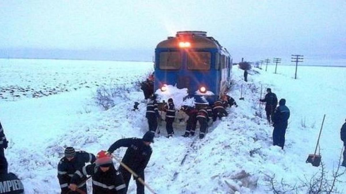 opt trenuri anulate astazi din cauza vremii care sunt zonele afectate