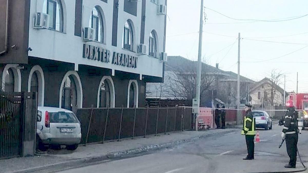 panica slobozia un sofer a spart o teava de gaz metan