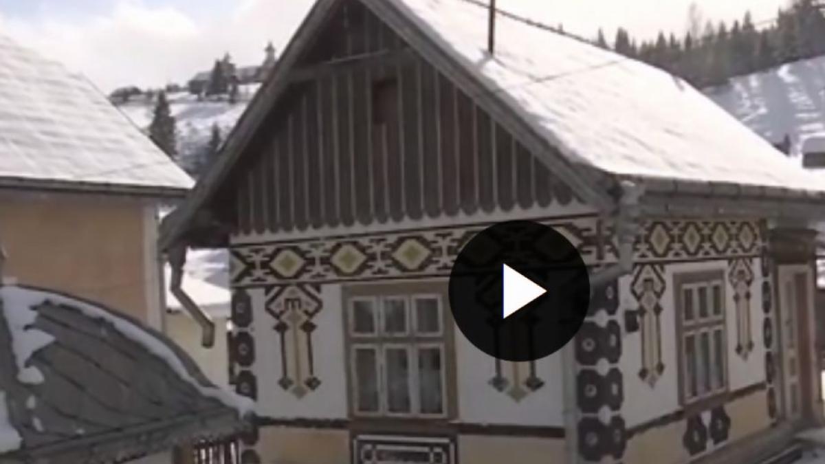 un sat din bucovina este un adevarat muzeu in aer liber e unic in romania video