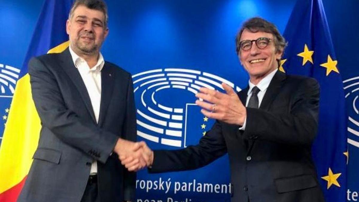 marcel ciolacu intalnire cu david sassoli la bruxelles sustinem o crestere a fondurilor de coeziune