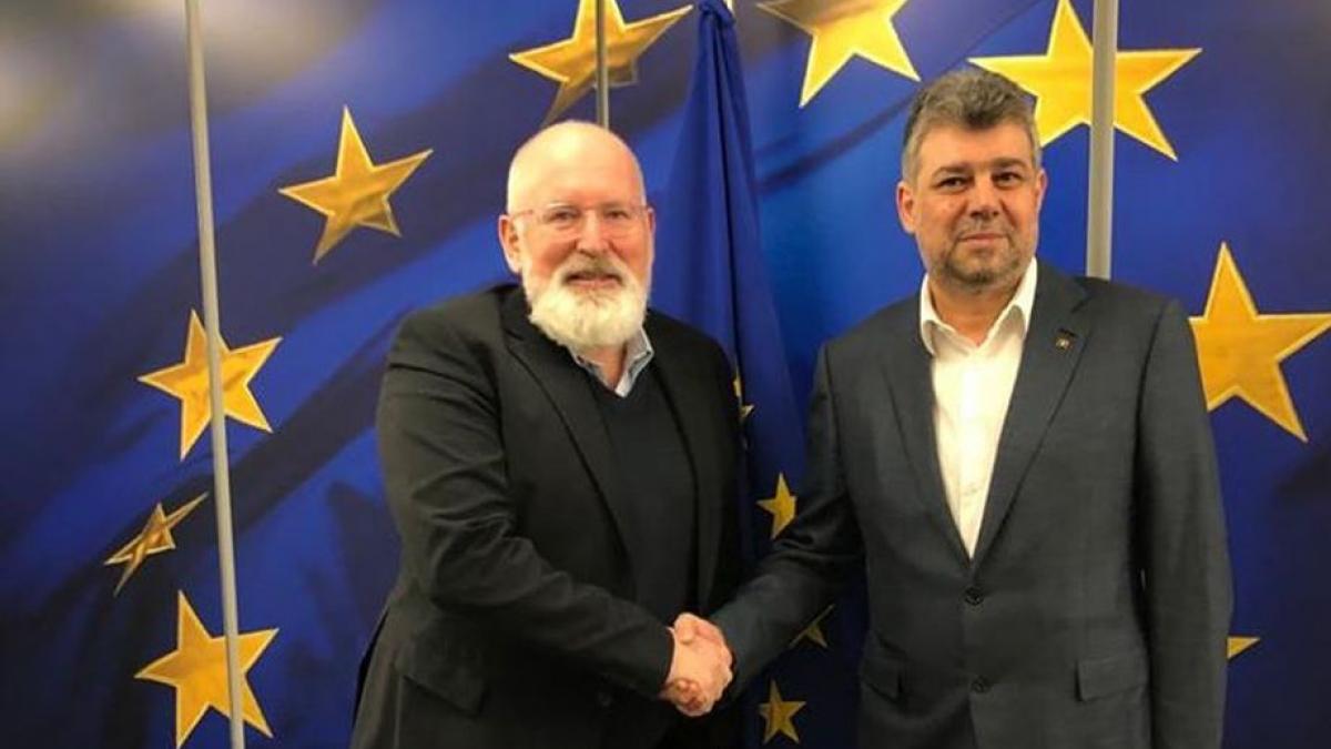 marcel ciolacu intalnirile frans timmermans si serghei stanisev