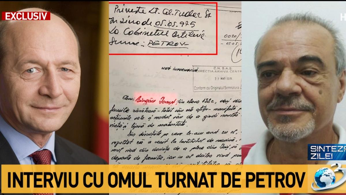 sinteza zilei interviu cu omul turnat de petrov