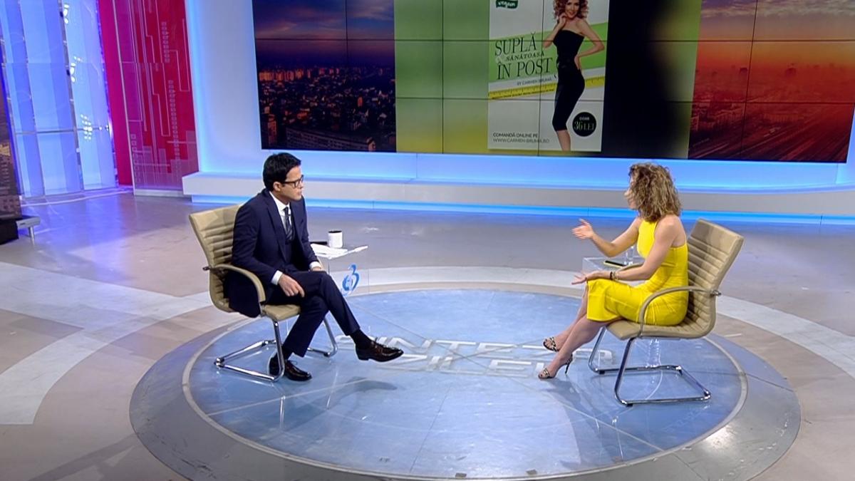 carmen bruma fata in fata cu mihai gadea cum scapi usor de 4 pana la 10 kilograme