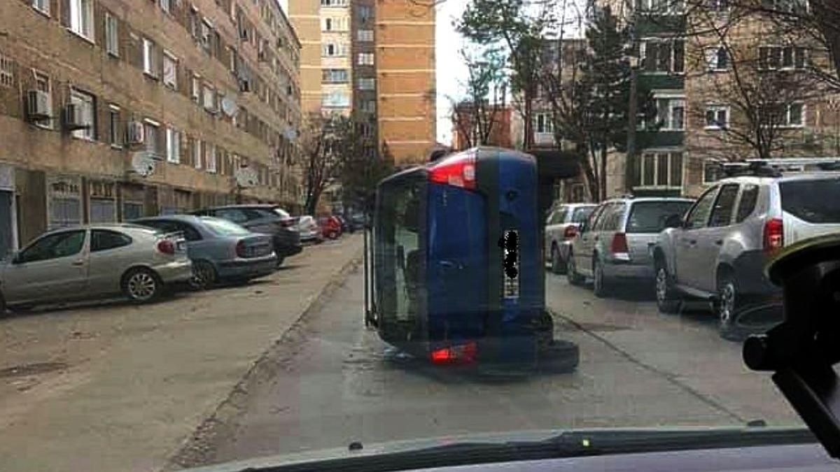 sofer logan reinventat parcare laterala strada timisoara