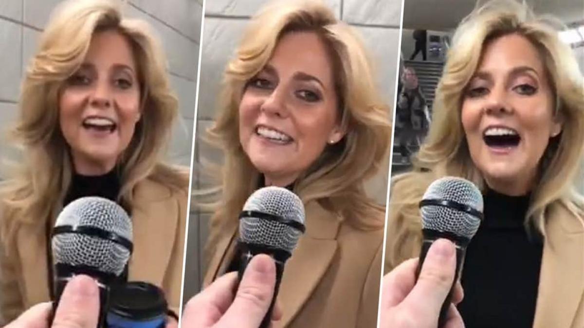 a oprit o femeie la metrou si i a cerut sa fredoneze versurile unei melodii celebre nimeni nu se