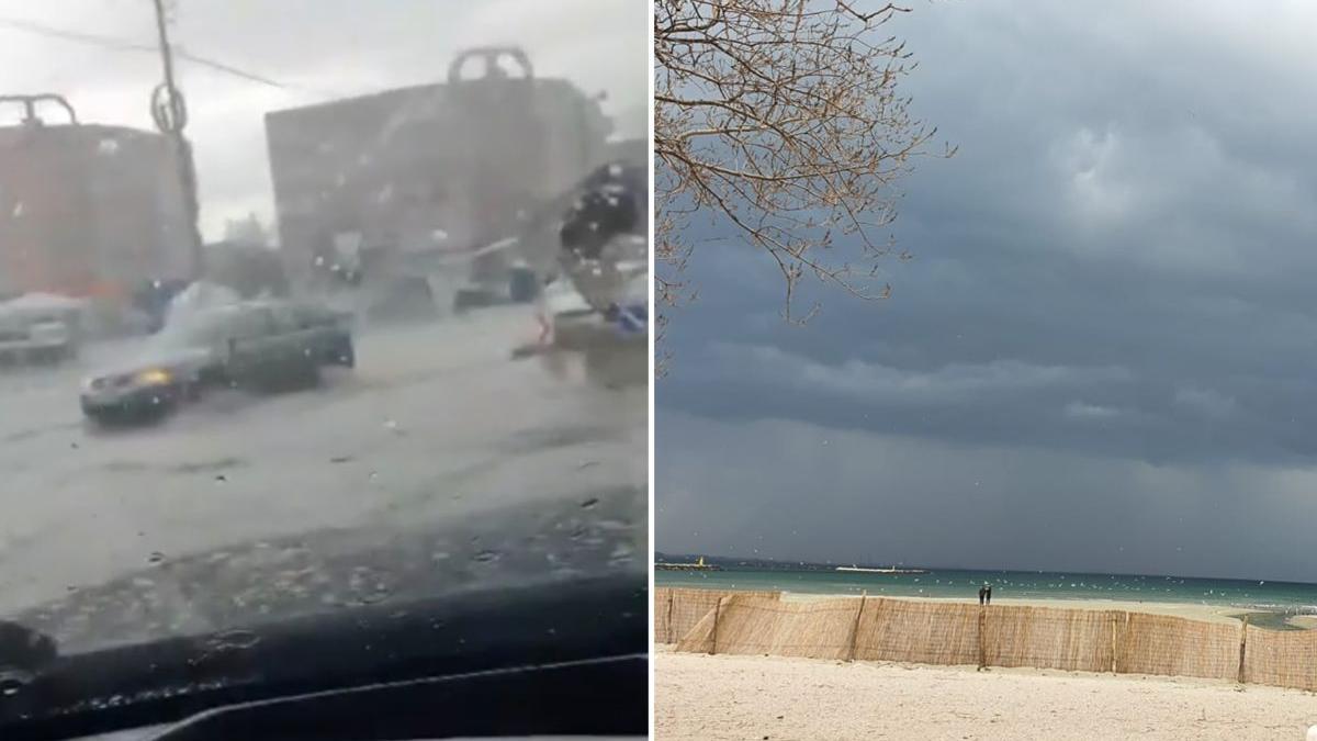 ploi torentiale grindina localitati inundate furtuna constanta