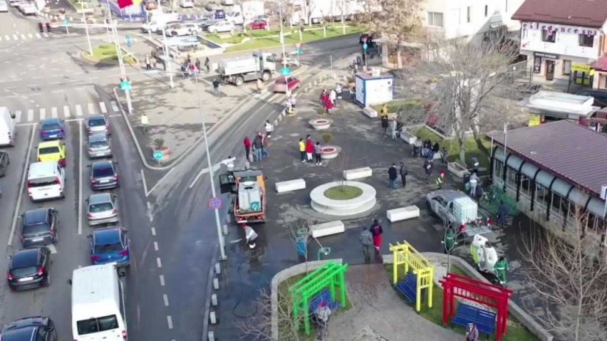 a inceput curatenia de primavara in sectorul 4