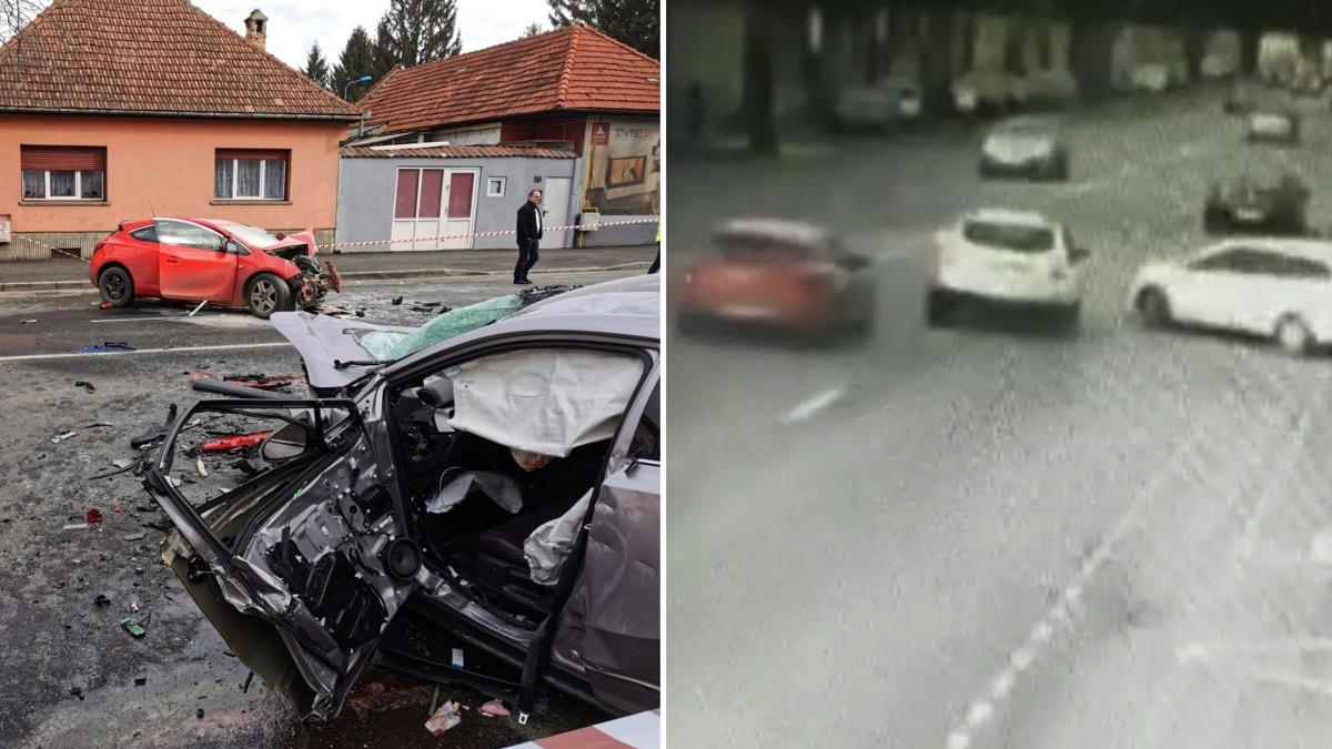 accident mortal brasov filmat camera supraveghere