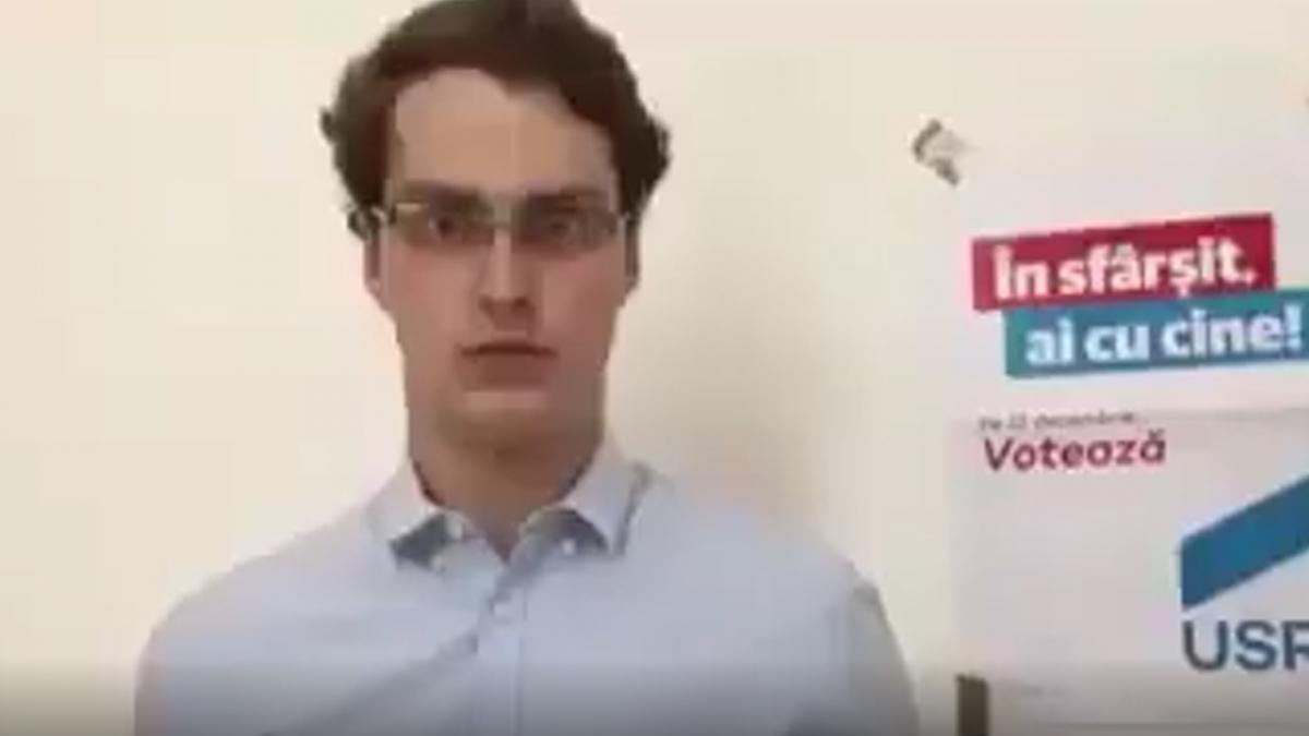 ariel chis candidat usr la consiliul general al capitalei s a retras sunt linsat mediatic multumesc