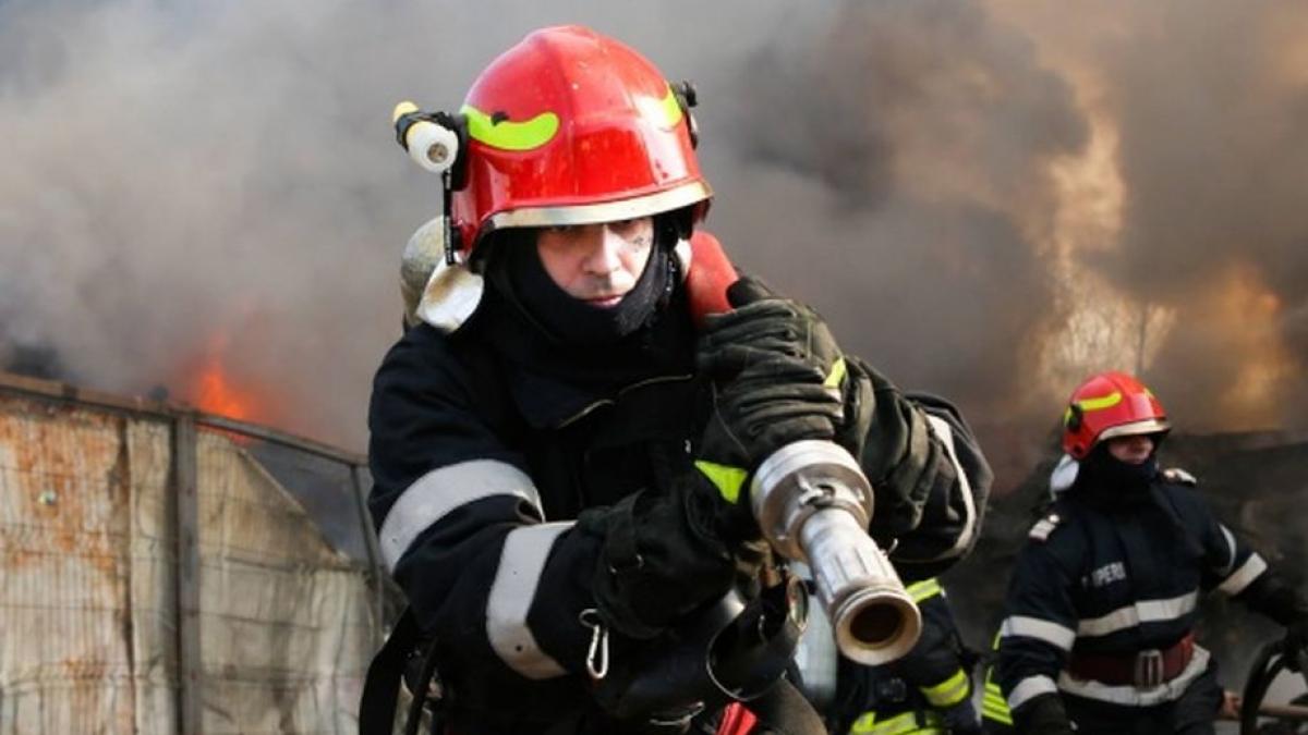 incendiu medgidia gunoi