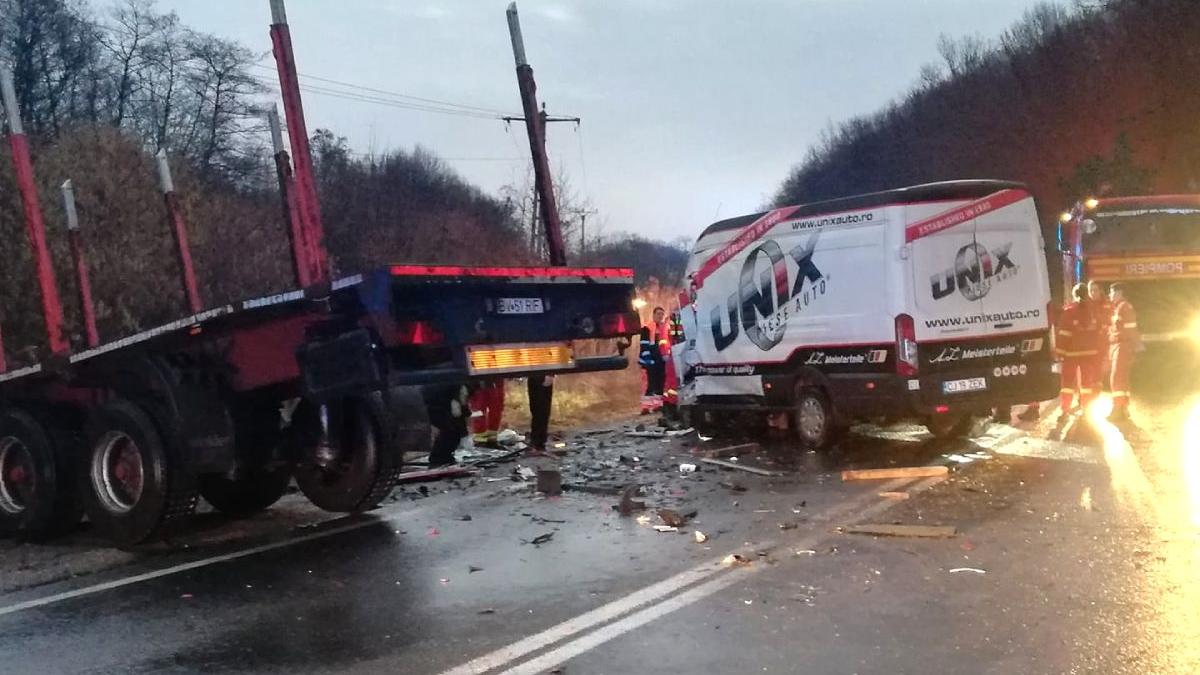 accident dn1 sibiu tir