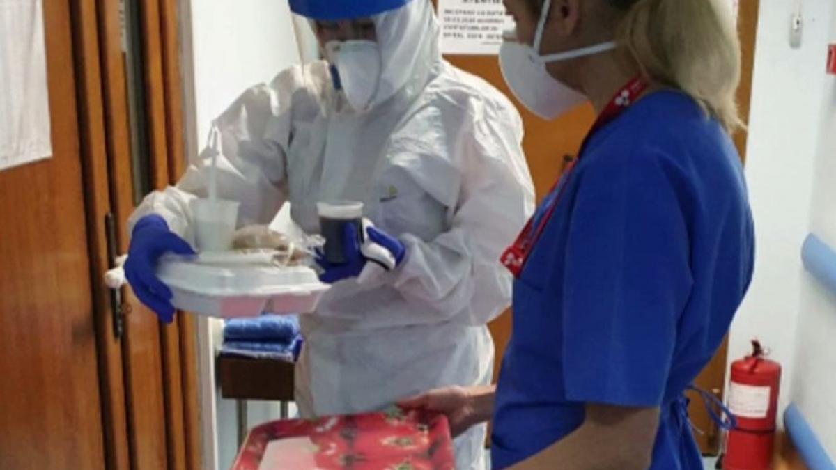 imagini din spitalul gerota aflat in carantina